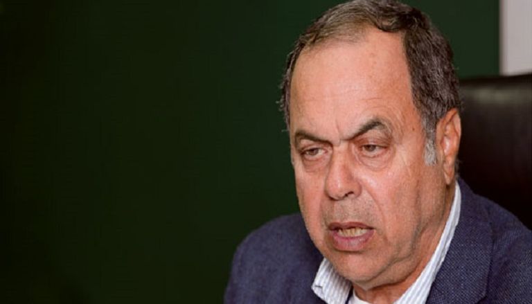 إسماعيل الشافعي رئيس الاتحاد المصري للتنس محمد صفوت