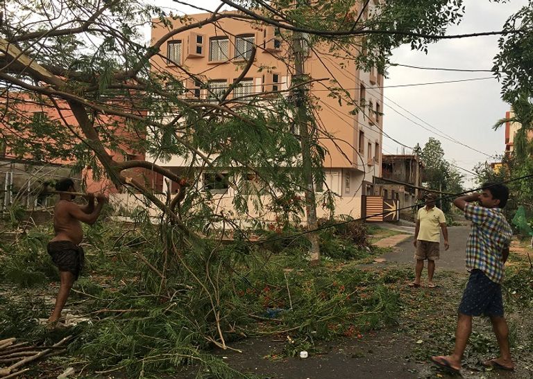الإعصار "فاني" يجتاح الهند