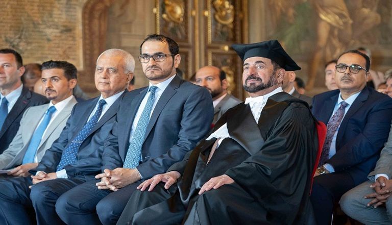 منح حاكم الشارقة أول دكتوراه فخرية مشتركة من جامعتين إيطاليتين