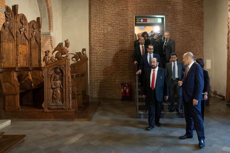 حاكم الشارقة يدشن النسخة الإيطالية من "حديث الذاكرة"