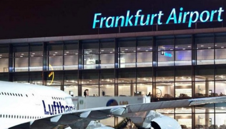 مطار فرانكفورت بألمانيا