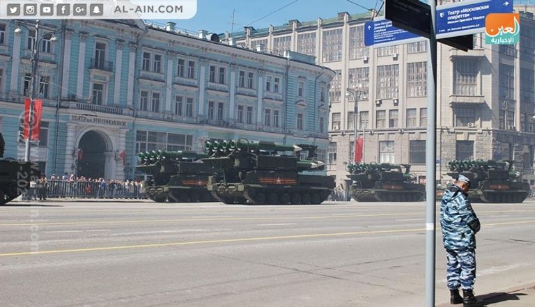 روسيا تستعد للاحتفال بالذكرى 74 للانتصار على النازية روسيا تضع اللمسات النهائية على الاستعراض العسكري الذي سيقام يوم النصر