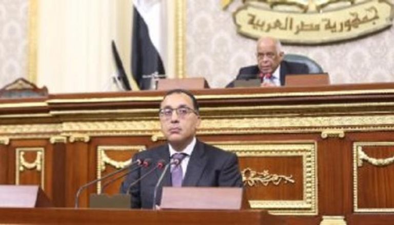 رئيس الوزراء المصري في مجلس النواب