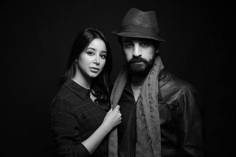 مشهد من مسلسل "عندما تشيخ الذئاب"