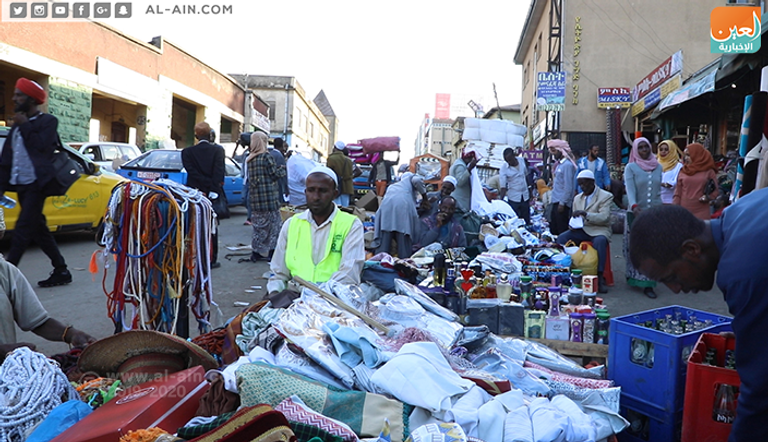 إقبال على شراء التمور في إثيوبيا