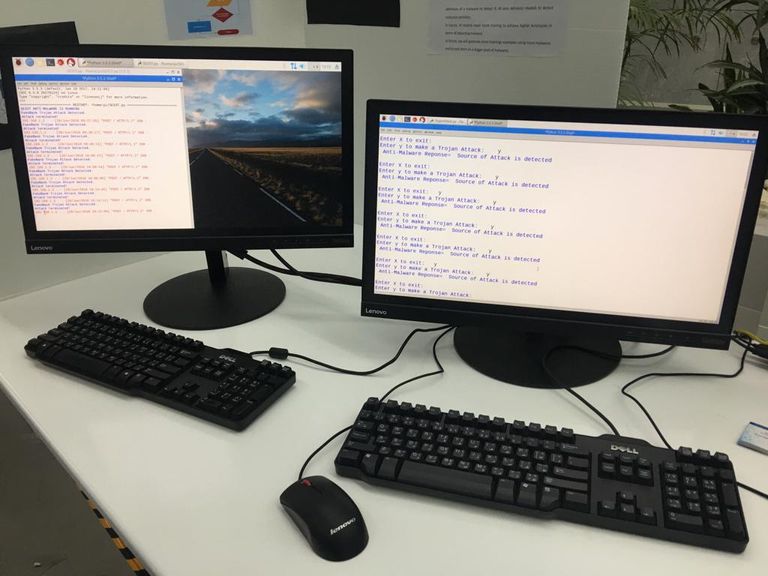 طلاب إماراتيون يبتكرون نظاما للأمن الإلكتروني بالذكاء الاصطناعي