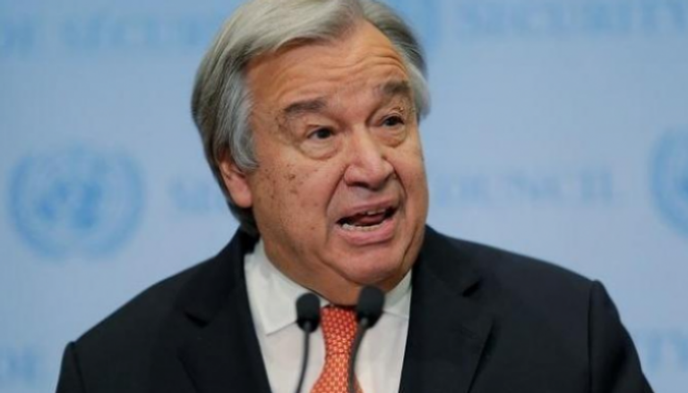 أنطونيو جوتيريس الأمين العام للأمم المتحدة