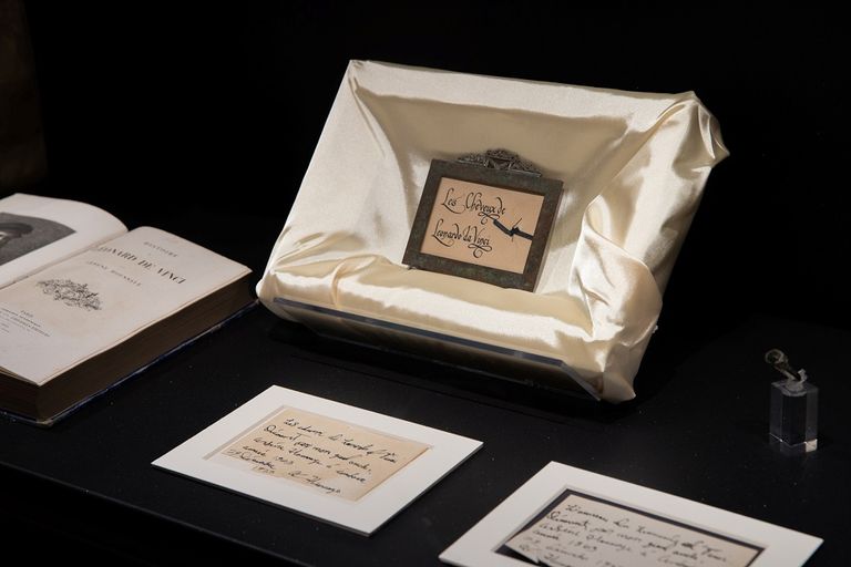 خصَل الفنان الإيطالي ليوناردو دافنشي.