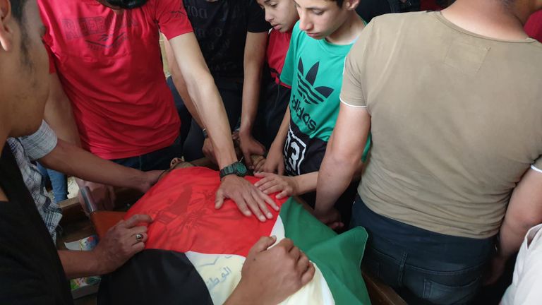 غزة تودع جثامين شهداء العدوان