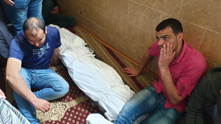 غزة تودع جثامين شهداء العدوان