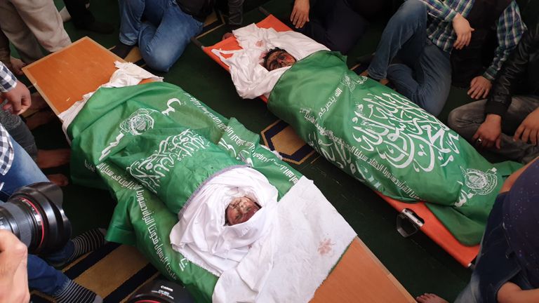 غزة تودع جثامين شهداء العدوان