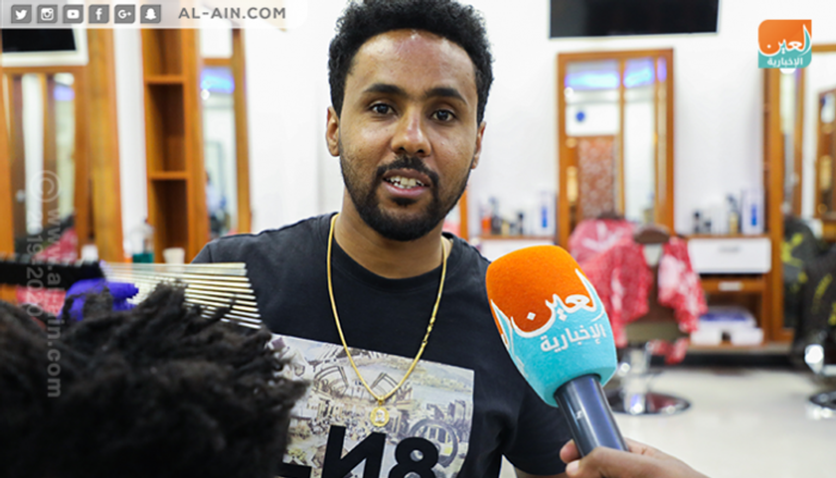 الشاب الإثيوبي أدوليس يؤكد حرصه على تهنئة المسلمين بحلول رمضان