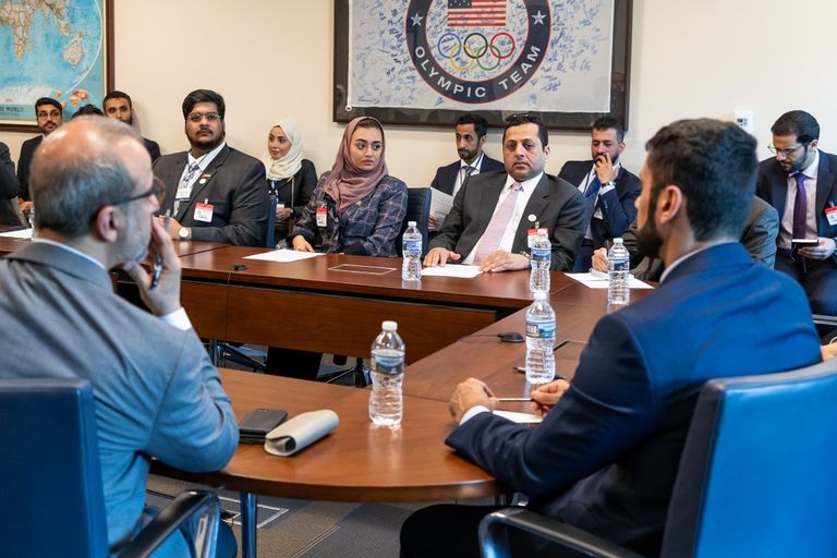 30 خبير اتصال حكومي إماراتي يزورون مؤسسات حكومية وإعلامية في واشنطن