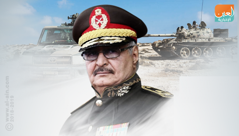 المـشير خليفة حفتر القائد العام للجيش الليبي