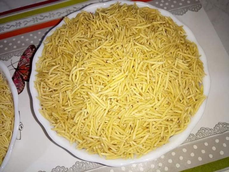 المْقَطْفَة طبق شوربة "المْقَطْفَة" التقليدي الجزائري