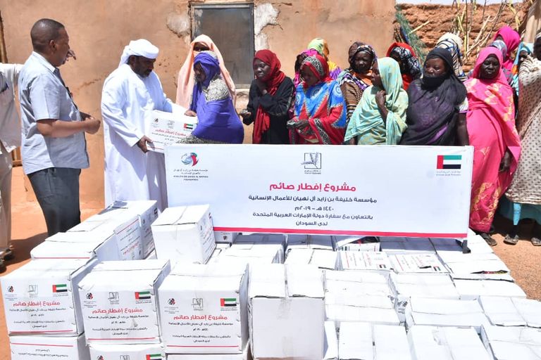 الإمارات تدشن السلة الرمضانية في الولايات السودانية