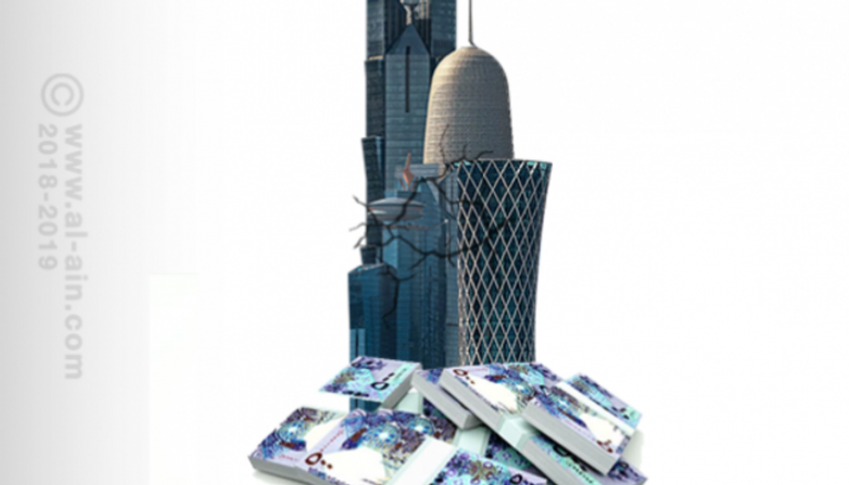 الخسائر تلاحق المؤسسات المالية القطرية 