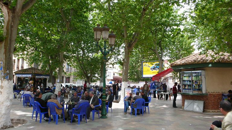 مدينة تلمسان مشهد من مدينة تلمسان الجزائرية.