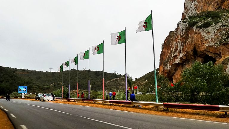 مدينة تلمسان مشهد من مدينة تلمسان الجزائرية.