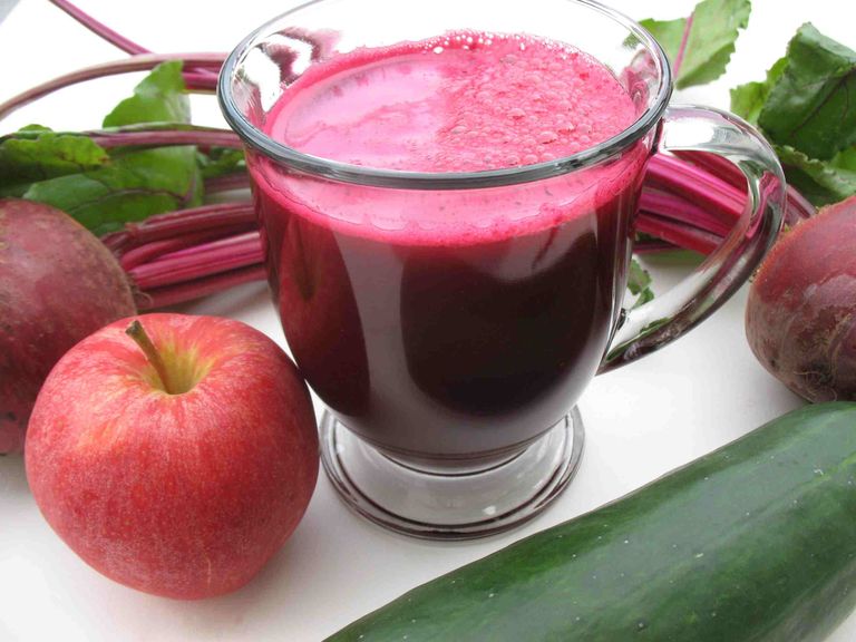 البنجر وعصير التفاح لعلاج فقر الدم 