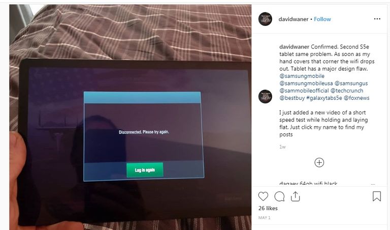 جهاز Galaxy Tab S5e