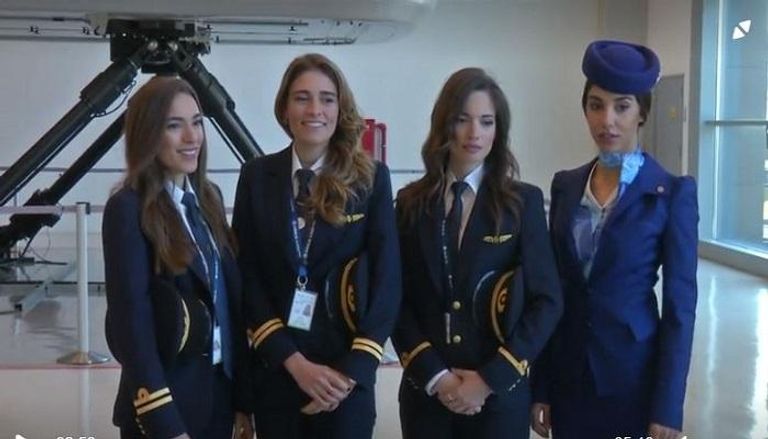 قائدات طائرة لبنانيات.