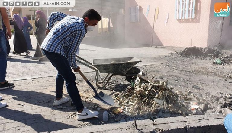 "سنابل الخير" مبادرة شبابية لترميم مدرسة قصفتها إسرائيل بغزة