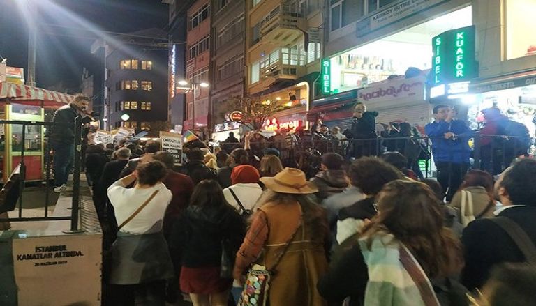 الأتراك يتظاهرون ضد قرار إعادة انتخابات بلدية إسطنبول 