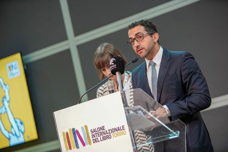 حفل تتويج الشارقة ضيف شرف معرض تورينو الدولي للكتاب