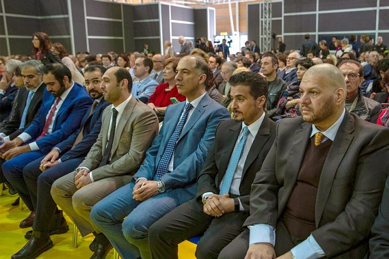 حفل تتويج الشارقة ضيف شرف معرض تورينو الدولي للكتاب