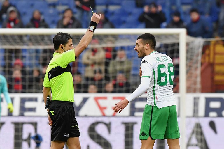 مهدي بوربيعة مدافع ساسولو