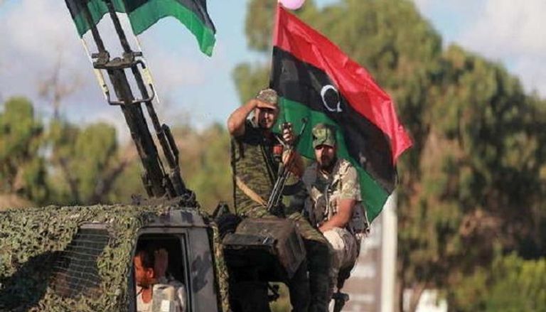 قوات تابعة للجيش الوطني الليبي 