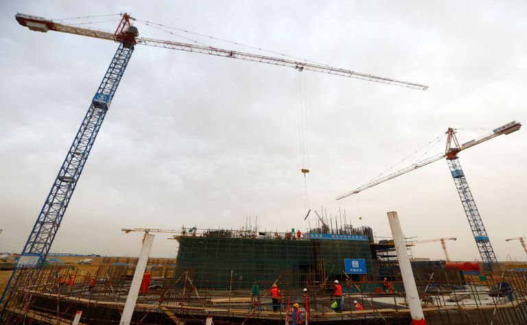 خريطة توضح موقع العاصمة الإدارية الجديدة بمصر