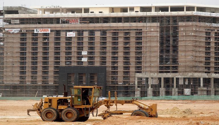 خريطة توضح موقع العاصمة الإدارية الجديدة بمصر