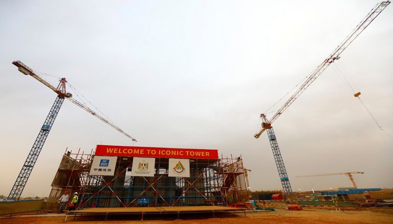 خريطة توضح موقع العاصمة الإدارية الجديدة بمصر