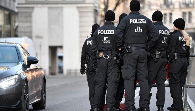 عناصر من الشرطة الألمانية.