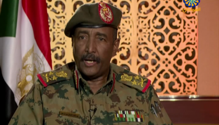 رئيس المجلس العسكري الانتقالي في السودان الفريق أول عبدالفتاح البرهان