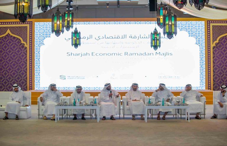 جانب من فعاليات فعاليات "مجلس الشارقة الاقتصادي الرمضاني"
