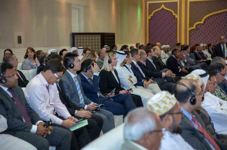 جانب من فعاليات فعاليات "مجلس الشارقة الاقتصادي الرمضاني"