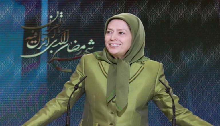 زعيمة المعارضة الإيرانية مريم رجوي 