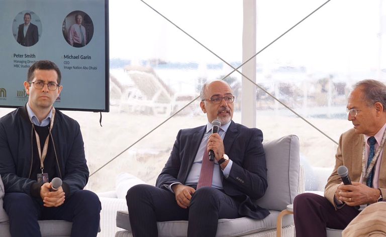 صورة من حفل توقيع الاتفاقية. 