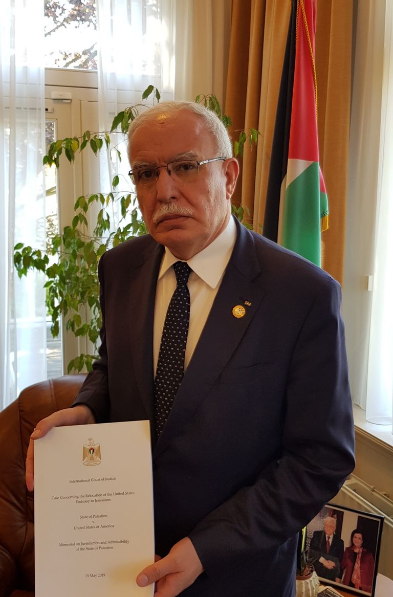 وزير الخارجية الفلسطيني رياض المالكي