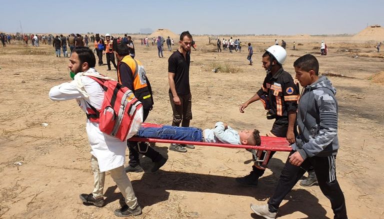 آلاف الفلسطينيين يحيون ذكرى النكبة