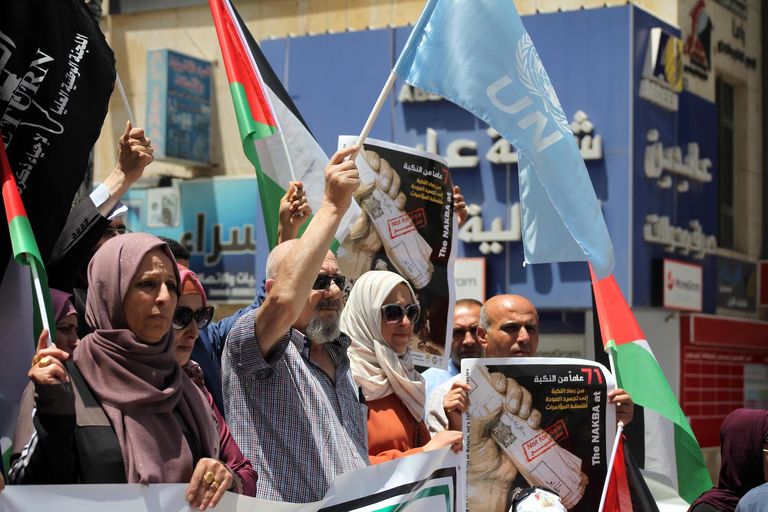 فعاليات النكبة في رام الله