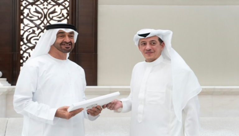 الشيخ محمد بن زايد آل نهيان يستقبل سفير السعودية في الإمارات 