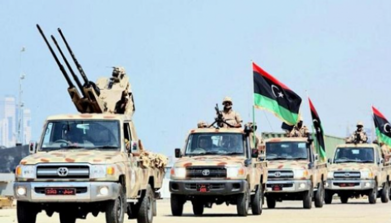 عناصر تابعة للجيش الوطني الليبي- أرشيفية