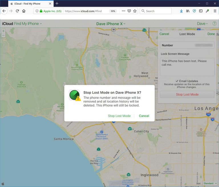 تطبيق Find my iphone 