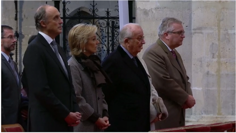 ألبرت الثاني ملك بلجيكا السابق 