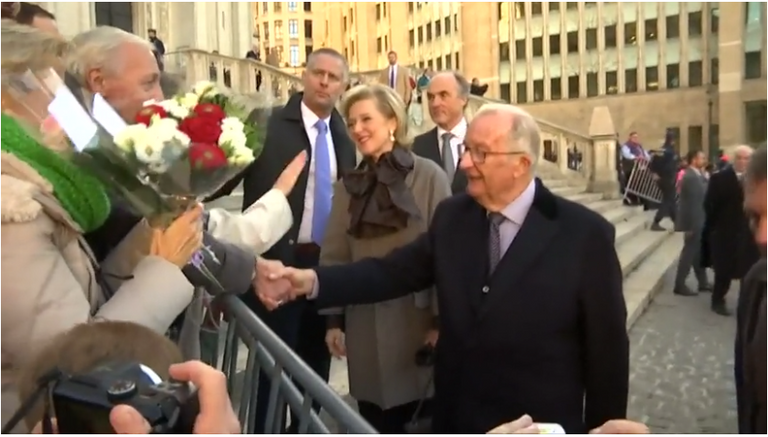 ألبرت الثاني ملك بلجيكا السابق 