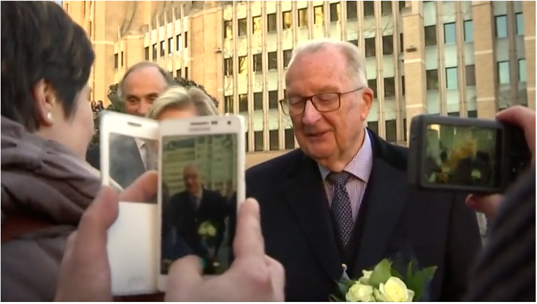 ألبرت الثاني ملك بلجيكا السابق 